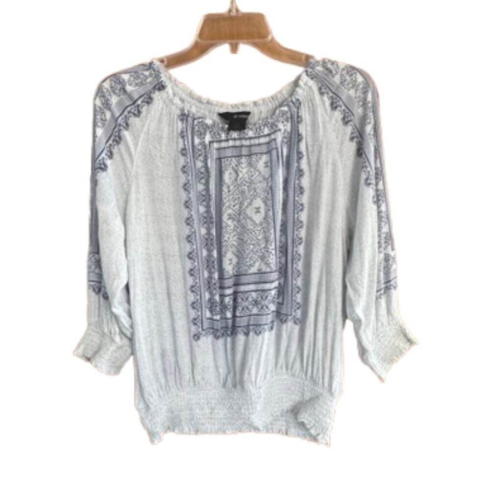Ali Miles women's blouse Size Small (B10)